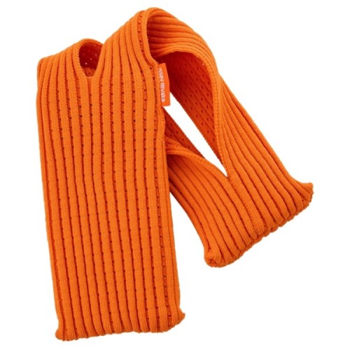 Чохол до мобільного телефона BeCover Knit Pocket universal Orange (715162)