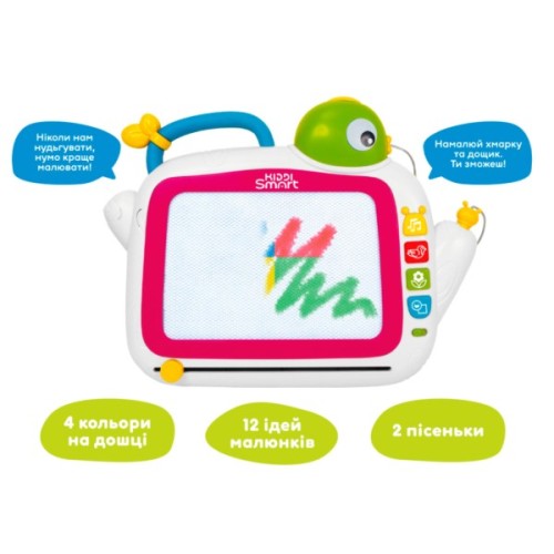 Розвиваюча іграшка Kiddi Smart Магнітна дошка - Музичні барви (DM909-UA)