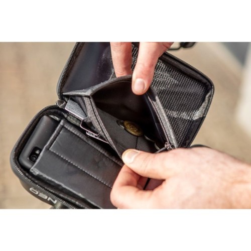 Велосумка на кермо Neo Tools з тримачем для смартфона до 6" Black (91-001)