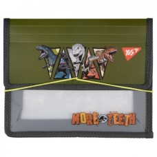 Папка для зошитів Yes пластикова на резинці Jurassic World хакі B5 (492213)