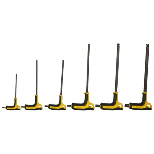 Ключ CGM FATMAX шестикутній, з гумовою ручкою, 6 шт. (FMHT0-69049)