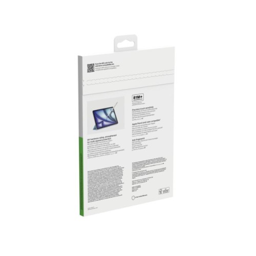 Скло захисне Belkin TemperedGlass iPad Air 11 (2024 M2/2025 M3) (OVI007HQ)