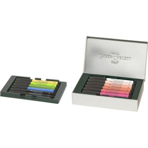 Лайнер Faber-Castell набір капілярних ручок Pitt Artist Pen Set Paris, 12 шт (33017)