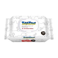 Вологі серветки ZooZoo Антибактеріальні 120 шт. (4820183972279)