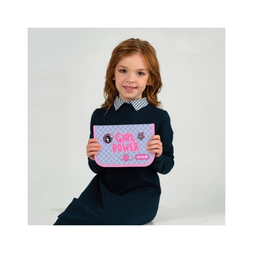 Пенал Kite Girl's Power 621, без наповнення, 1 відділення, 1 відворот (K26-621-5)