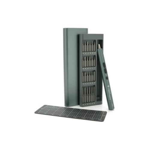 Викрутка акумуляторна Voltronic 62 в 1, тримач 120мм, біти T3, магнітні, алюміній, Box (YT-62-1-T3)
