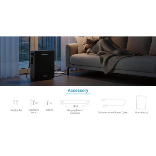 Система зберігання енергії Voltdeer SR5000 PRO 2500W, 5120Wh (SR5000PRO)