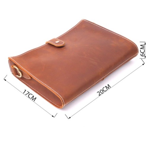 Сумка Vintage Вінтажна Жіноча з натуральної шкіри Коричнева (21301)