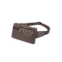 Сумка Vintage На пояс Коричнева (14736)