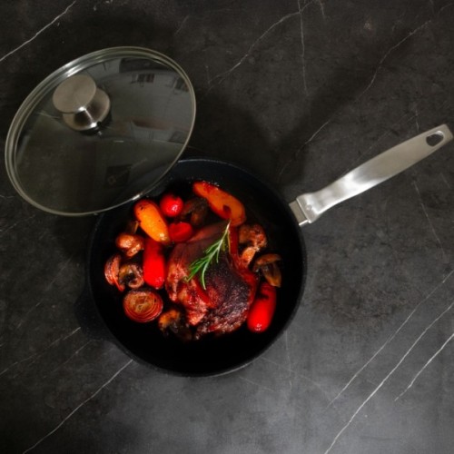 Сотейник Swiss Diamond CXD Induction з кришкою 24 см (CXD6724ic)