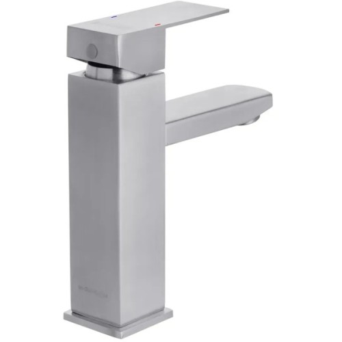 Душовий гарнітур Kroner Kubus-ESG082 + змішувач Edelstahl Kubus-ESG010 (CVS30175)