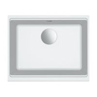 Мийка кухонна Elleci TIME 105 under top bianco 68