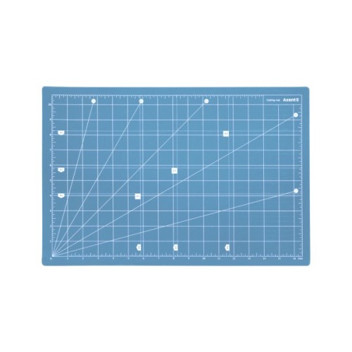 Самовідновлювальний килимок для різання Axent А3, тришаровий блакитний (7902-07-A)