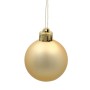 Ялинкова іграшка Chomik пластикові кульки 16 шт, 4 см, золотисті (5900779893856_3)