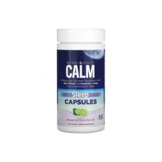 Мінерали Natural Vitality Спокійний сон з ефірною олією бергамота, CALM, Sleep Capsules wi (PTG-04361)