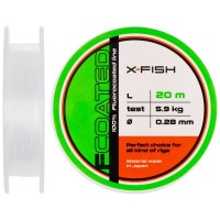 Флюорокарбон X-Fish FCoated 20m 0.28mm 5.9kg (1917.01.46)