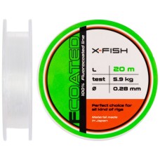 Флюорокарбон X-Fish FCoated 20m 0.28mm 5.9kg (1917.01.46)