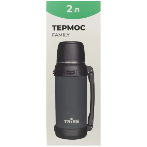 Термос Tribe Family line 2 л Olive (T-DG-0001-olive)