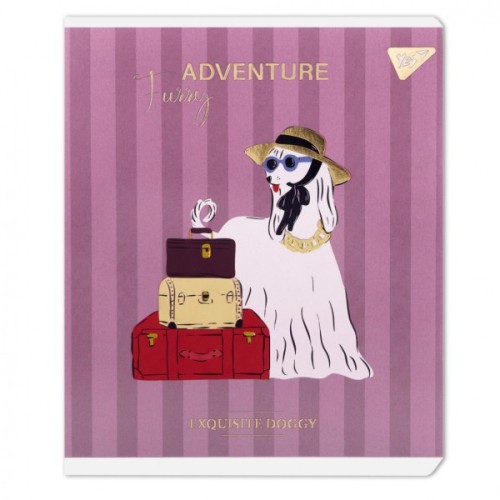 Зошит Yes Exquisite doggy А5 24 аркушів клітинка (767536)