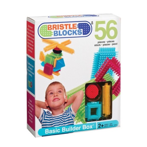 Конструктор Battat серії Bristle Blocks - Будівельник, 56 деталей (BT3070Z)