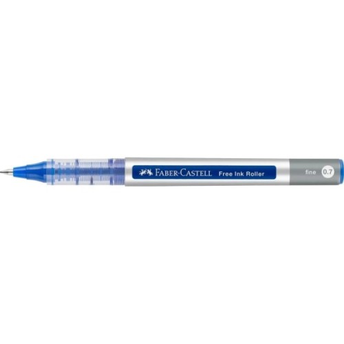 Ролер Faber-Castell Free Ink rollerball, колір чорнил синій, 0,7 мм, одноразова (29136)