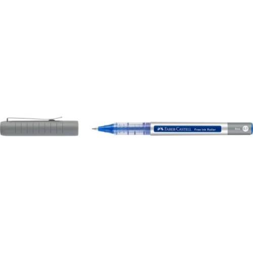 Ролер Faber-Castell Free Ink rollerball, колір чорнил синій, 0,7 мм, одноразова (29136)