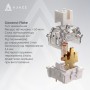 Клавіатура Ajazz AK820 V2 Coconut Flake Switch Wireless/Bluetooth/USB UA Purple/White/Blue (AK820-V2-CF-PWB)