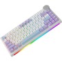 Клавіатура Ajazz AK820 V2 Coconut Flake Switch Wireless/Bluetooth/USB UA Purple/White/Blue (AK820-V2-CF-PWB)