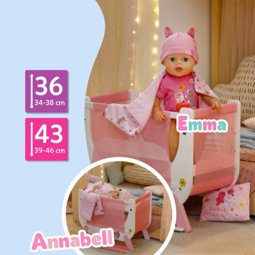 Аксесуар до ляльки Baby Born Ліжечко для ляльки Сни Єдинорога (840993)