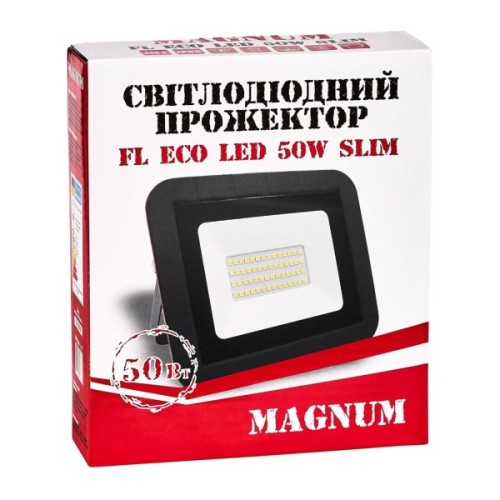 Прожектор MAGNUM FL ECO LED 50Вт slim 6500К IP65 (90011661)