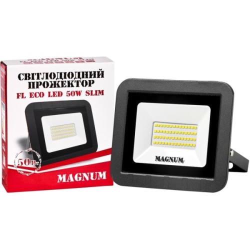 Прожектор MAGNUM FL ECO LED 50Вт slim 6500К IP65 (90011661)