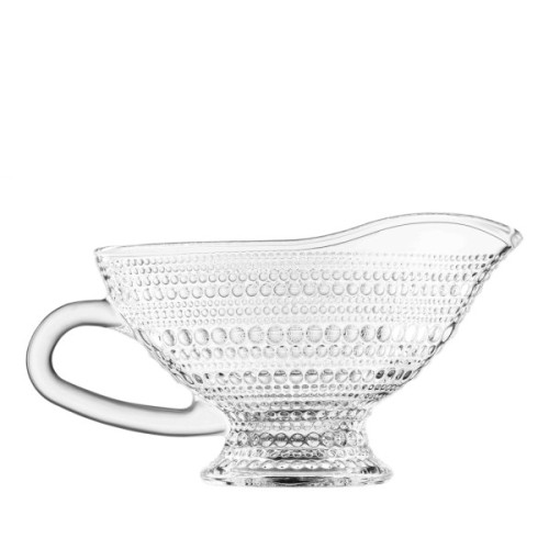 Соусниця Ardesto Verbena, 19.3см, скло, прозорий (AR5023)
