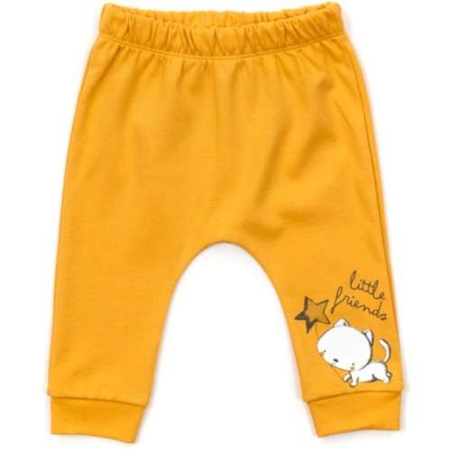 Набір дитячого одягу Miniworld з котиками (16326-68G-yellow)