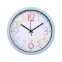 Настінний годинник Optima Rainbow пластиковий, білий (O52095)