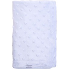 Ковдра дитяча Bibaby велюрова фактурна (64059-blue)