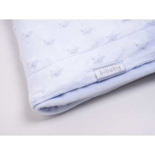 Ковдра дитяча Bibaby велюрова фактурна (64059-blue)