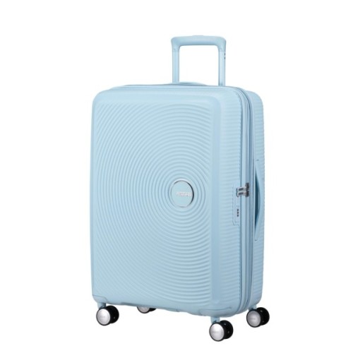 Валіза American Tourister Soundbox 71.5/81 л пастельно-блакитна (32G*22002)