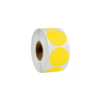 Етикетка UKRMARK термо ECO 38x38/ 0.1тис, коло, жовтий (900389)