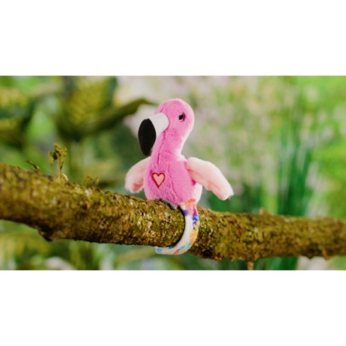 Інтерактивна іграшка Happy Yappers браслет "Веселі базікали" Фламінго (9592)