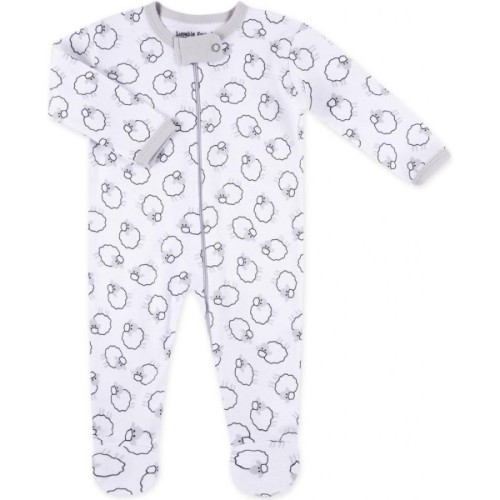 Чоловічок дитячий Luvable Friends на кнопочках з овечками (83167.W.3-6)