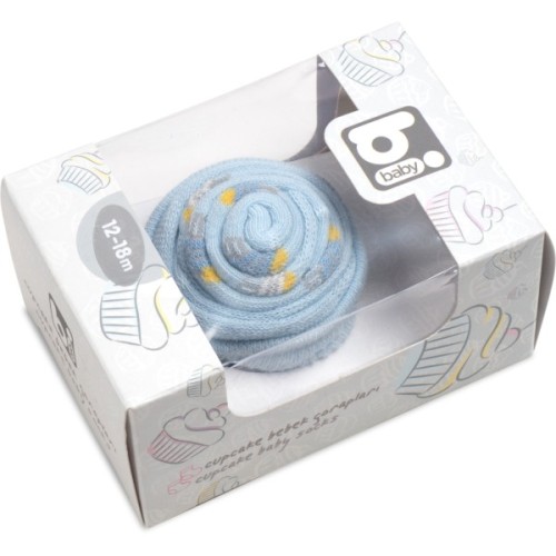 Шкарпетки дитячі Bibaby подарункові (68327-18-24-blue)