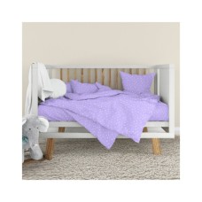 Дитячий постільний набір Home Line Зорі бузковий (193596)