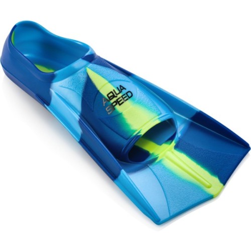 Ласти Aqua Speed Training Fins 137-82 7940 синій, блакитний, жовтий 33-34 (5908217679406)