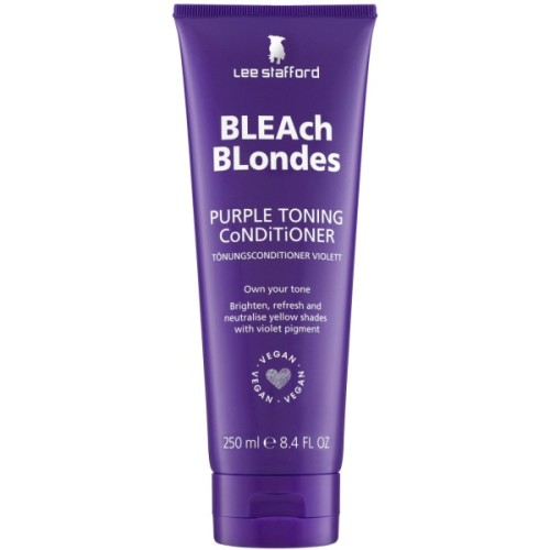 Кондиціонер для волосся Lee Stafford Bleach Blondes Purple Toning для освітленого волосся 250 мл (5060282705791)