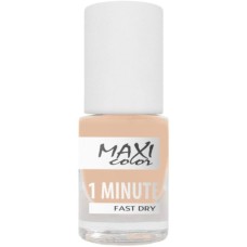 Лак для нігтів Maxi Color 1 Minute Fast Dry 044 (4823082004539)