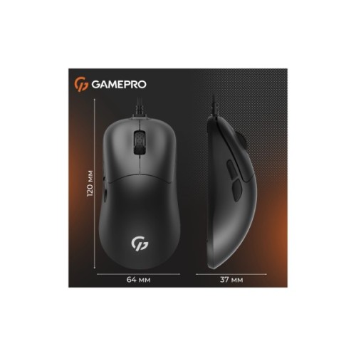 Мишка GamePro GM690B USB Black (GM690B)