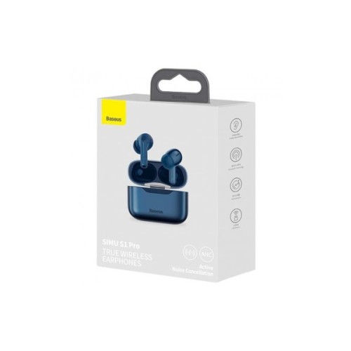 Навушники Baseus SIMU ANC True Wireles Earphones S1 Pro Blue (NGS1P-03)