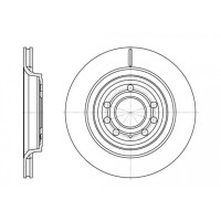 Гальмівний диск REMSA 6686.10