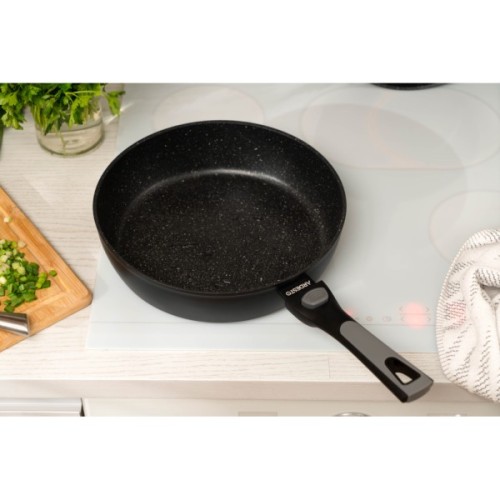 Сковорода Ardesto Gemini Bari, 26см, алюміній, чорний (AR1226B)