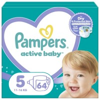 Підгузки Pampers Active Baby Junior Размер 5 (11-16 кг) 64 шт (8001090949974)